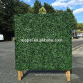 Mur végétal artificiel en plastique bon marché pour la décoration